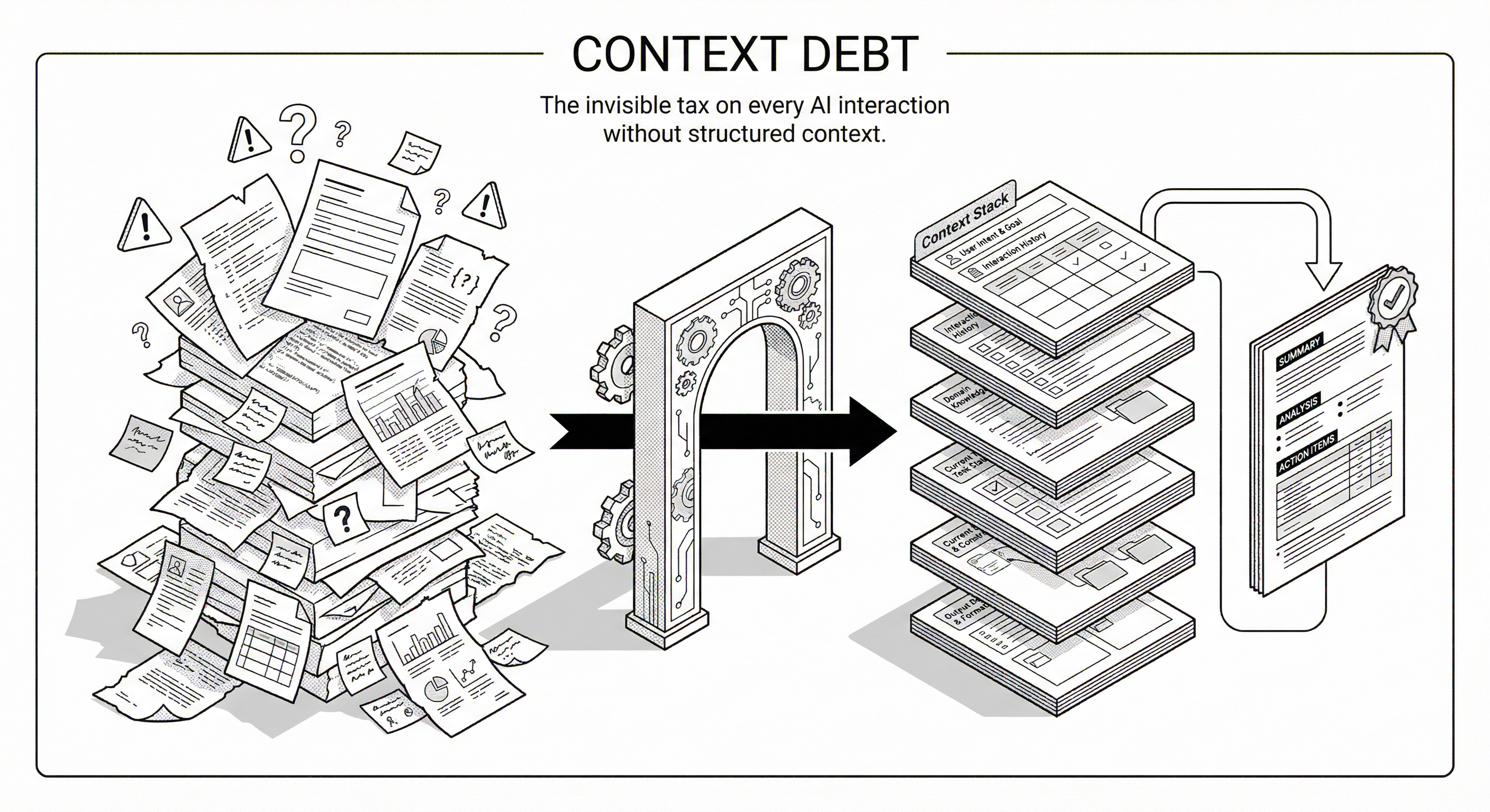 The daily reality of prompting AI without structure